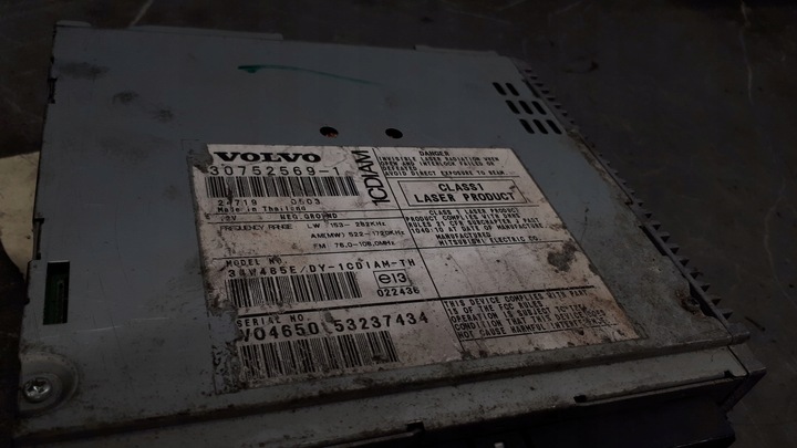 фото №9, 30752569 радіо зчитувач cd volvo c30 s40 s50