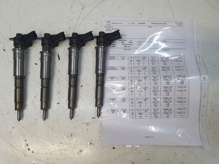 фото №1, Инжектор проверенный 2.0 dci m9r 0445115007 vivaro trafic primastar