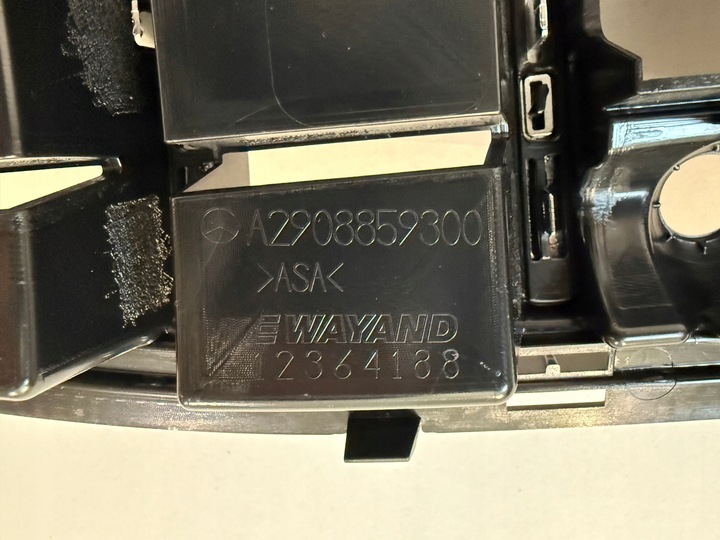 фото №7, Решётка радиатора решётка бампера mercedes amg gt w290 a290 a2908859300 оригинал новый!!