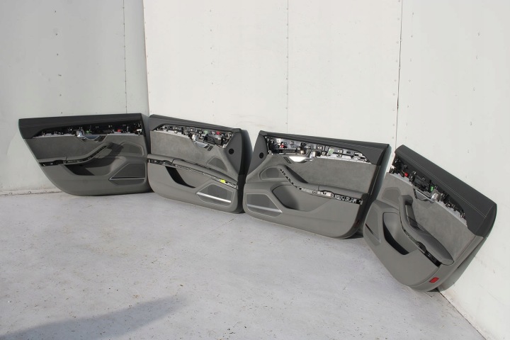 фото №7, Audi a8 длинный карта дверь обшивки 4n d5 4n1867103 дверные карта серый 4