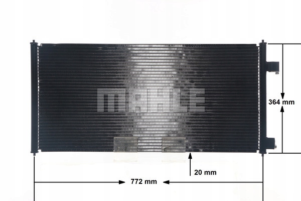 фото №16, Радіаторів do клімат. tourneo 1.8tdci 02- mahle ac 689 000s конденсатор,