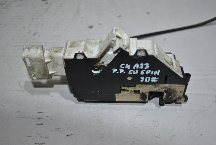 фото №1, Замок двері citroen c4 праві перед eu 6 pin