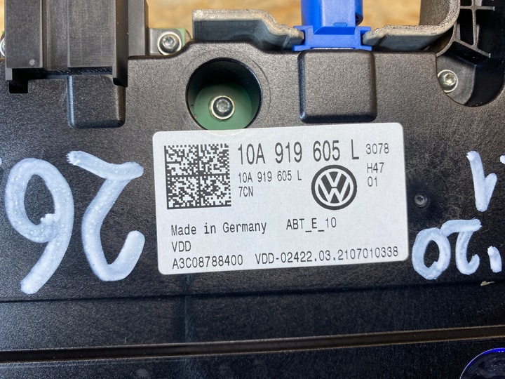 фото №11, Радіо навігація gps навігація екран дисплей vw id.3 id3 10a919605l 2019-