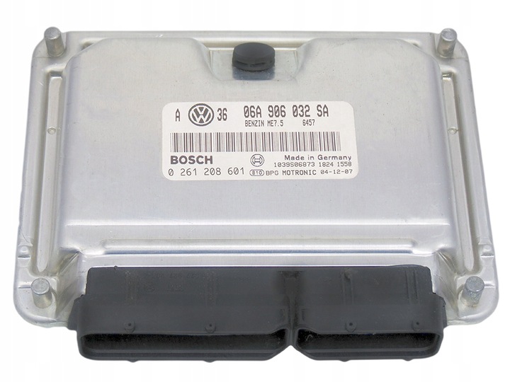 фото №1, Компьютер ecu vw golf iv 2.0 06a906032sa 0261208601