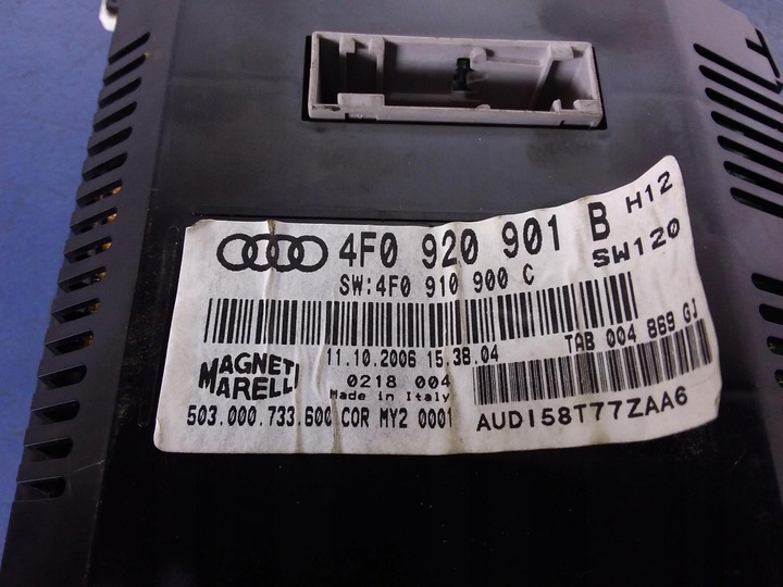 фото №7, Audi a6 c6 2.4 спидометр приборы 4f0920901b