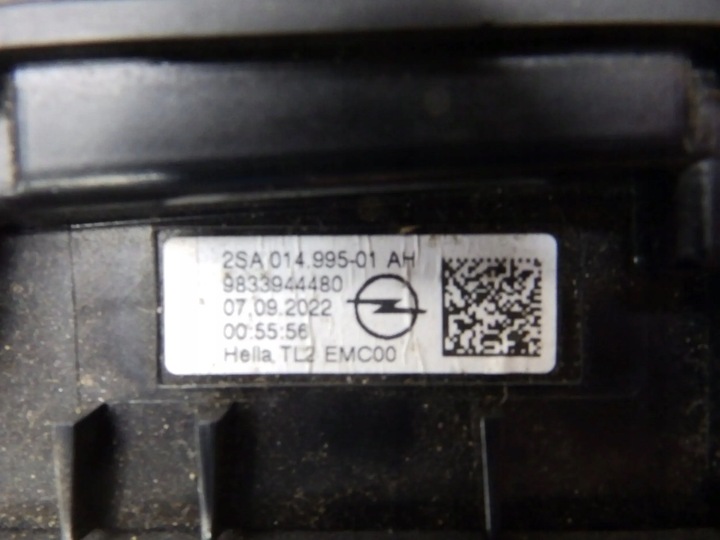 фото №9, Opel mokka b 2022 зад сторона левая лампы задние