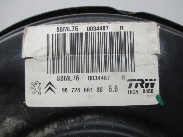 фото №6, Peugeot 207 06-11 усилитель тормоза насос trw
