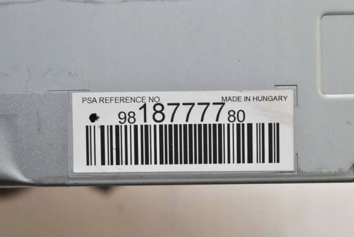 фото №9, Радіо модуль радіо 9818777780 citroen berlingo 4 iv 18-21