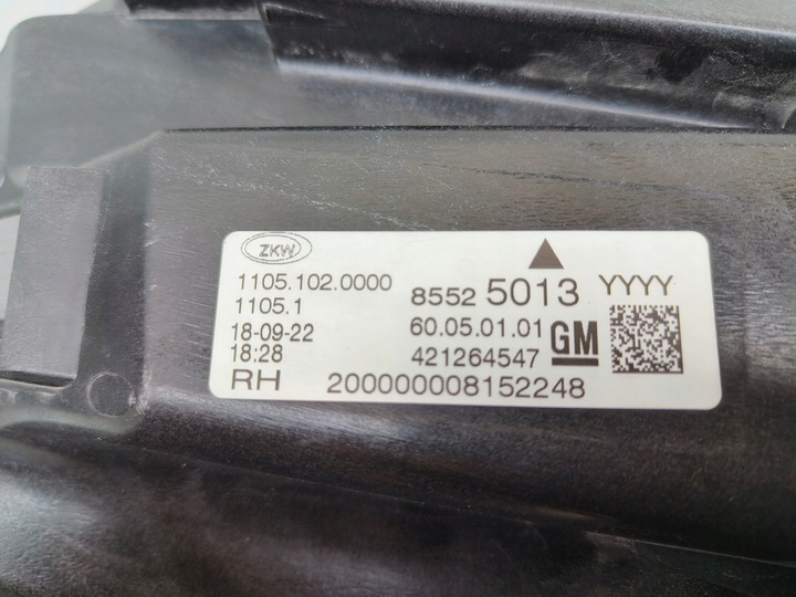 фото №12, Cadillac xt4 2019-2023 фара лампа перед права повний led usa