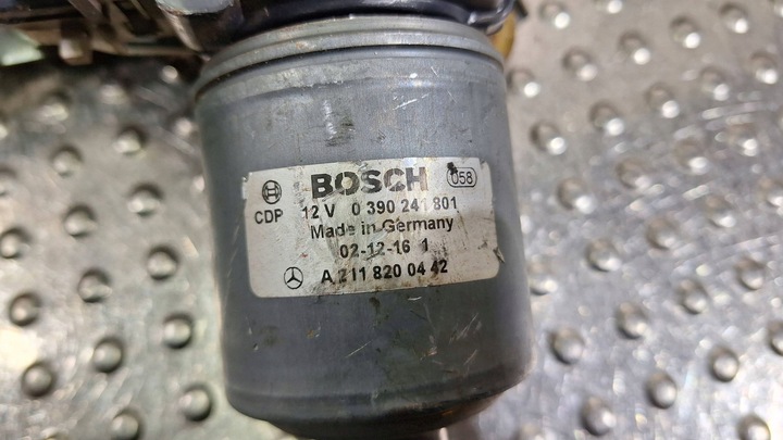 фото №8, Механізм двигунчик двірник перед a2118200442 mercedes w211 європа