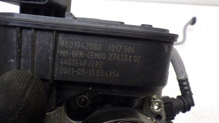 фото №9, Колектор всмоктуючий дросельна заслінка citroen c3 aircross 1.2 9801942080 27633k02