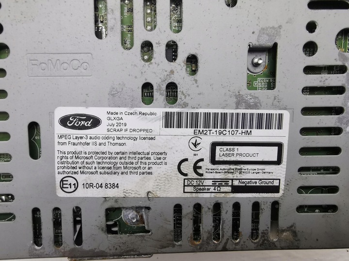 фото №8, Радіо навігація ford edge ii em2t-19c107-hm 16-21