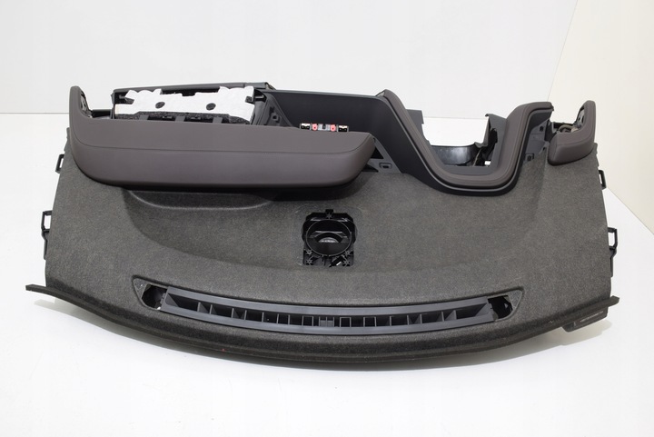 фото №12, Bmw i3 i01 / i01 lci панель раздаточная консоль капот кожа dalbergiabraun