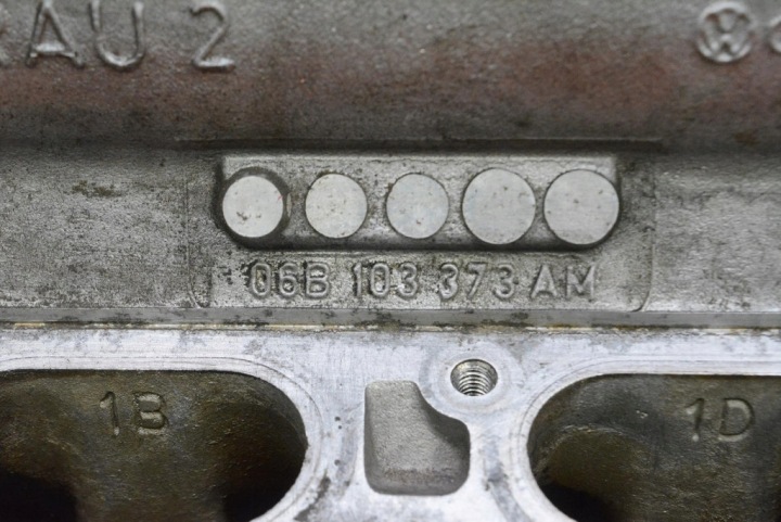 фото №4, Головка двигателя 06b103373am audi a4 b6 2.0 20v 130 km 00-05
