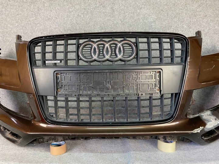 фото №8, Бампер передний перед - audi q7 4l i рестайлинг s-line 09-15