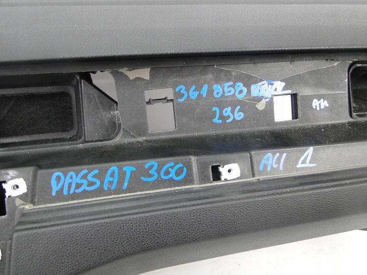 фото №6, Панель консоль подушка безопасности passat 3g0 оригинал