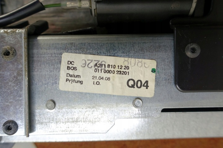 фото №7, Mercedes w211 e-klasa ролета стёкла зад полка задней 2118101220