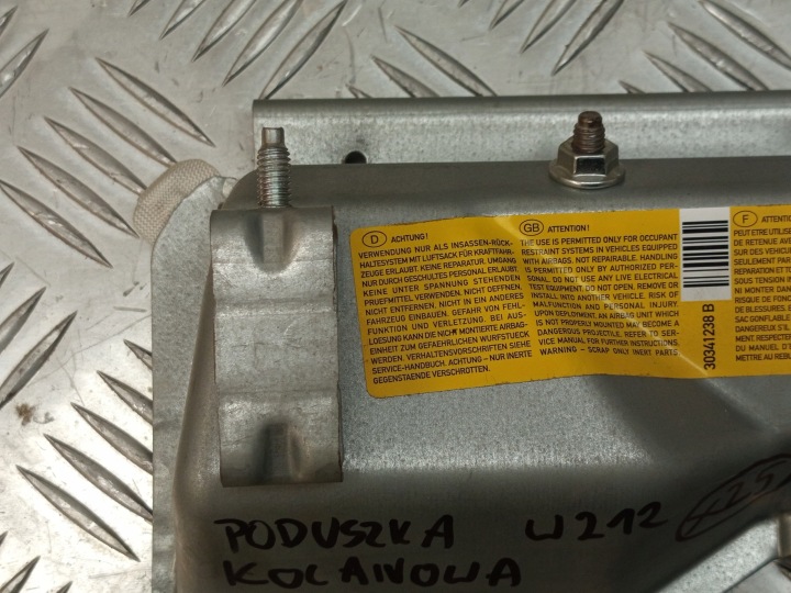 фото №14, Mercedes w212 повітряна подушка подушка  колінна a2128601002