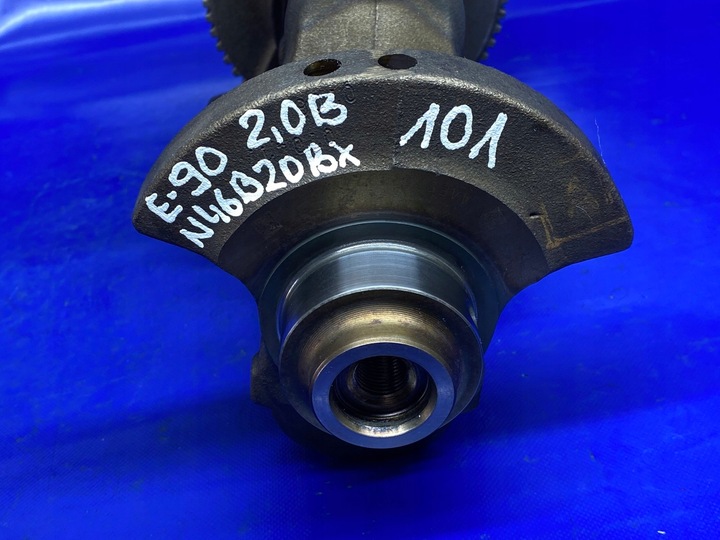 фото №14, Wał коленчатый bmw e90 e81 e87 2.0 b n46b20bx hub90