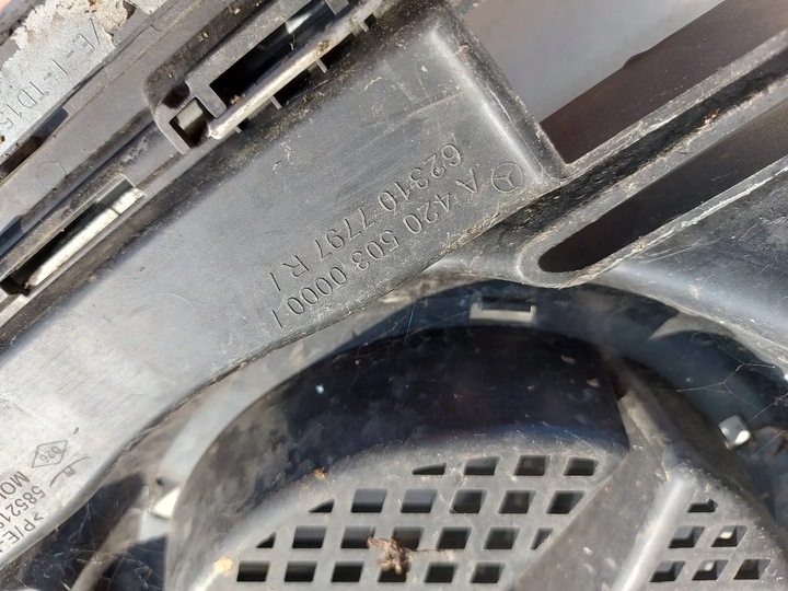 фото №13, Mercedes-benz citan ii 2 21- w420 решітка радіатора решітка