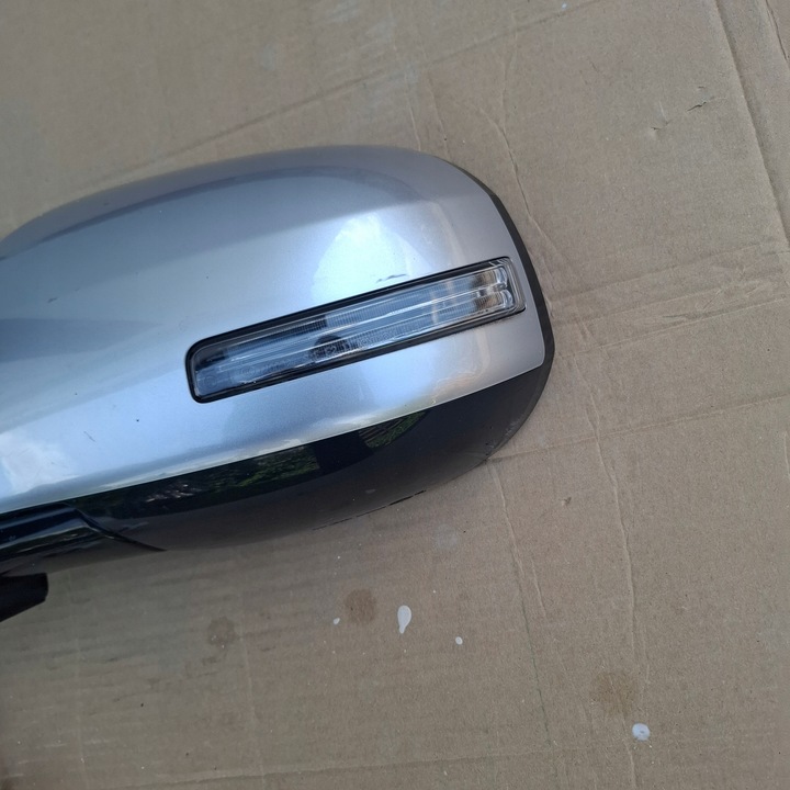 фото №6, Mitsubishi asx 10-19 з поворотник зеркало левая 9 pin европа серебристый a31 9pin