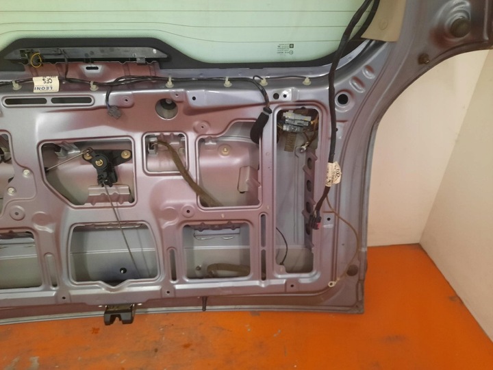 фото №12, Opel zafira a 03-05 рестайлинг крышка багажника зад задняя z163