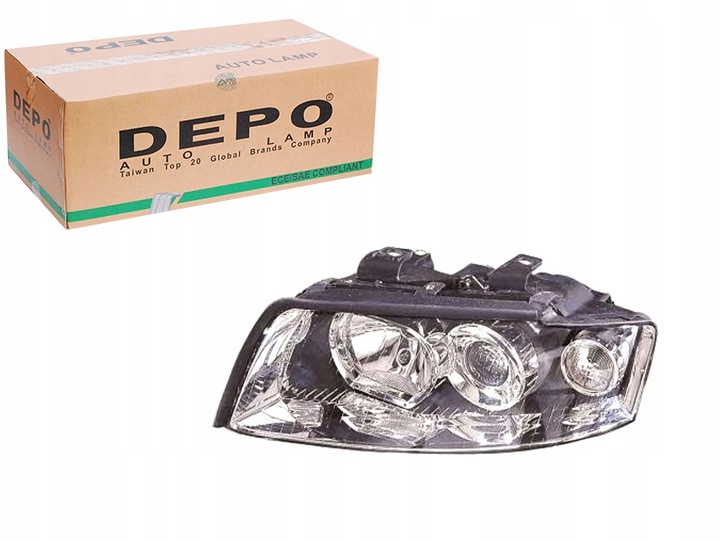 фото №1, Dep441-1146l-nd-em фара audi a4 b6 00-05 le p