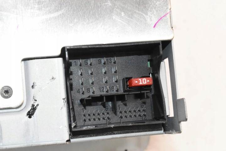 фото №7, Радіо радіопрогравач cd rds 5j0035161 skoda fabia 2 ii 07-10