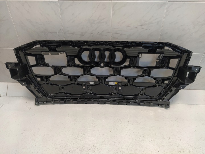 фото №13, Audi q7 ii 4m0 рестайлінг 24- решітка радіатора решітка радіатор радар камера чорний новий org
