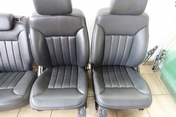 фото №7, Mercedes w164 ml обивка сиденья сиденье кожа подогрев надувные