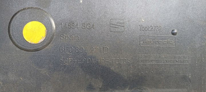 фото №11, Бампер перед переднє seat ibiza v 17-21rok 6f0 6f0807221d оригінал