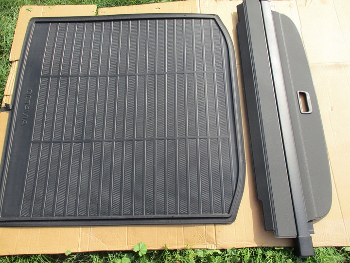 фото №2, Octavia iii 13-19 r ролета багажника + коврик оригинальная 5e9862559 5e9867871c