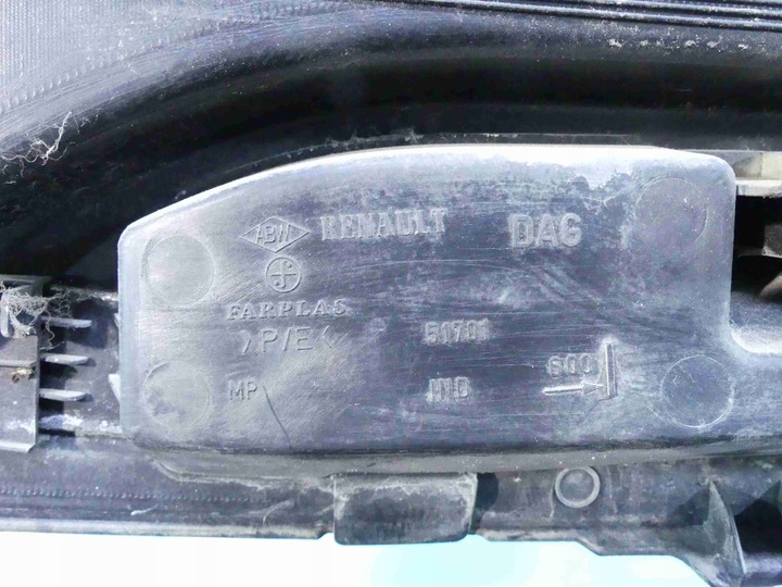 фото №8, Панель под лобовым стеклом renault megane ii 2 европа