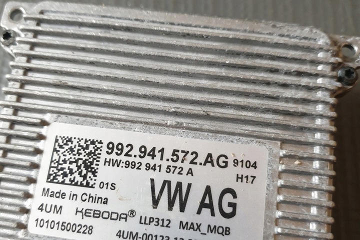 фото №1, Модуль света led vw id.4 e21 992941572ag электрический 220kw 2023