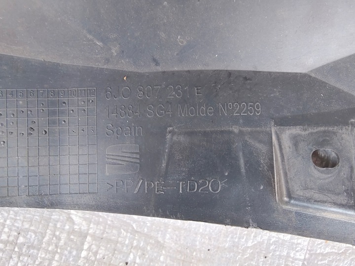 фото №8, Seat ibiza fr iv рестайлинг 12-16r бампер перед 6j0807231e