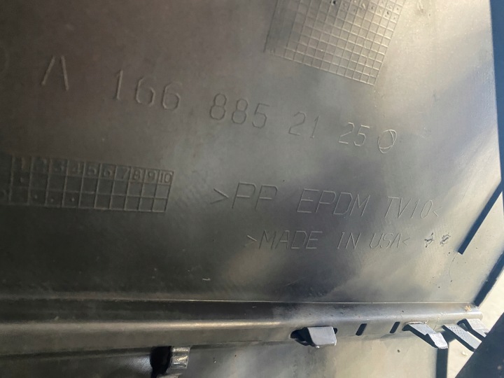 фото №10, Бампер задний комплектный mercedes gl w166 755