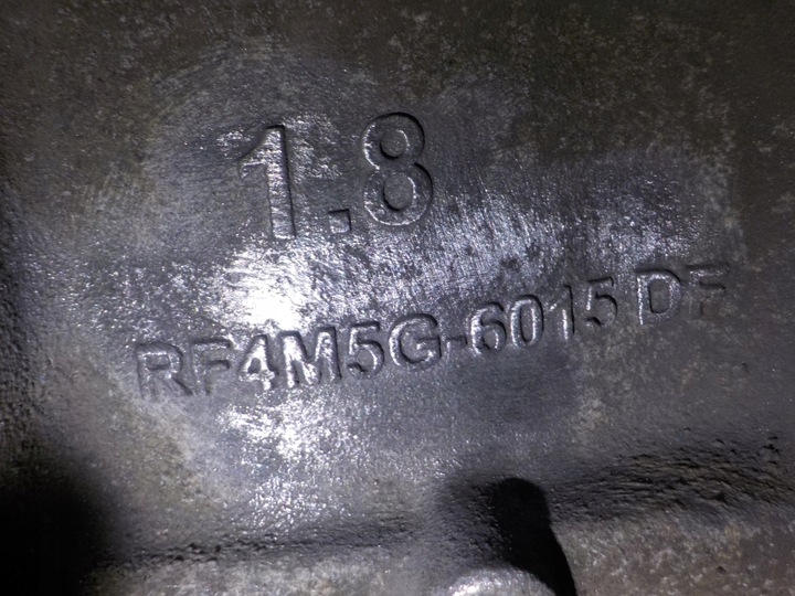 фото №7, Двигатель mazda / ford mondeo mk3 1.8 бензин rf4m5g-6015df