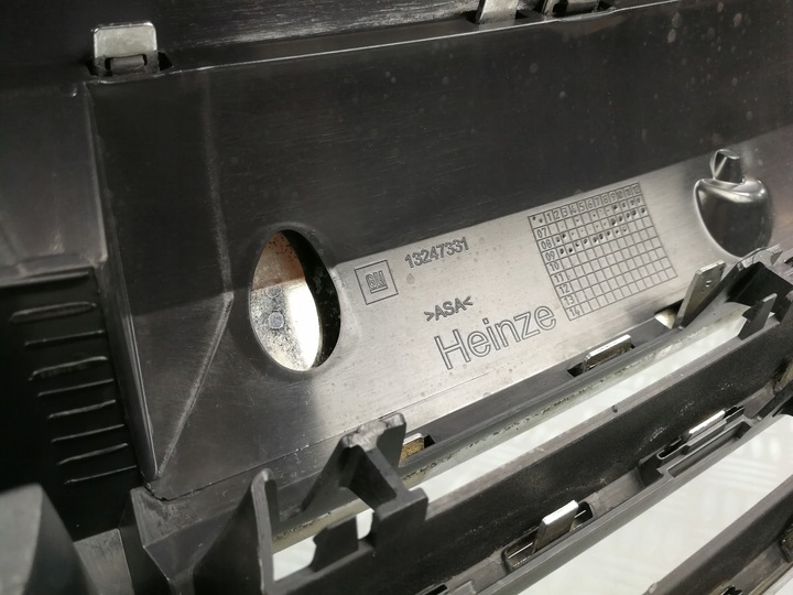 фото №13, 13247327 13247331 решётка радиатора решётка бампера перед opel zafira b ii 2 рестайлинг 08-14