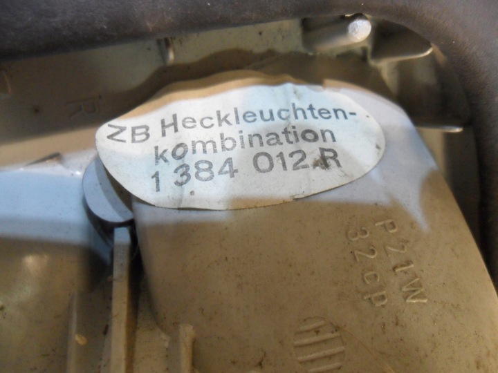 фото №16, Лампа права зад задня bmw e 34 1384012r