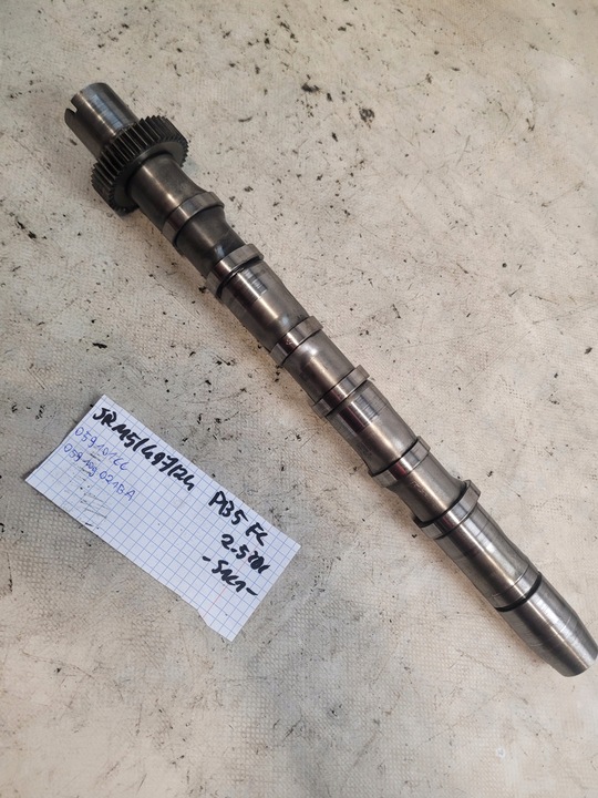 фото №14, Вал распределительный вал 059101cc 059109021ba volkswagen passat b5 fl 2.5tdi