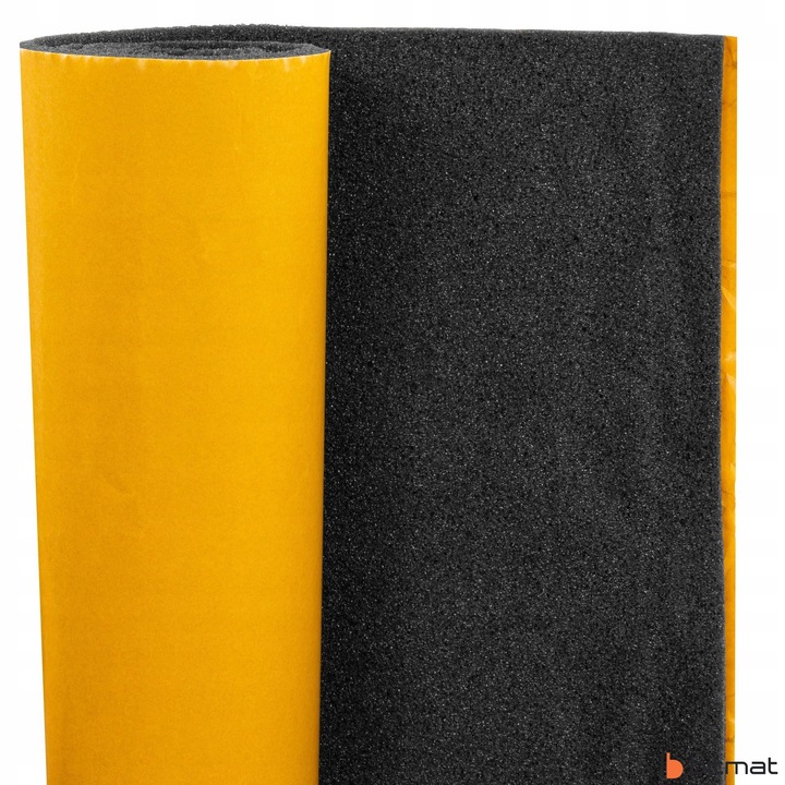 фото №13, Килимок шумопоглинаюча піна memory 5mm з klejem 1m2