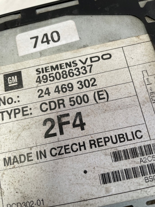 фото №8, Opel zafira a рестайлінг радіопрогравач 24469302