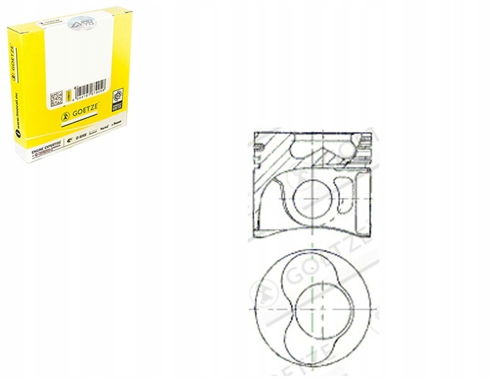 фото №1, Набір кільця поршень daf cf xf 106 xf ii xg xg + irizar i3 i4 i6