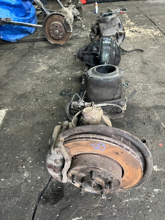 фото №6, 65 range rover p38 2.5td міст підвішування зад