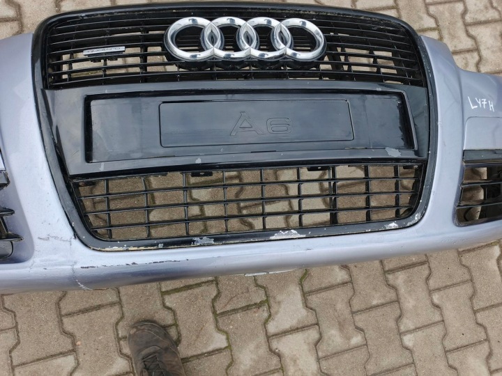фото №6, Бампер перед решітка радіатора audi a6 c6 ly7h розпилювачі ксенон комплект