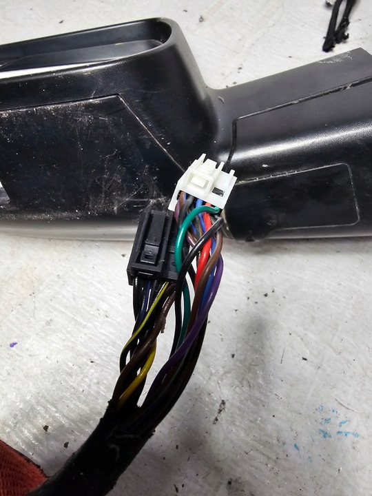 фото №9, Dodge ram v 19- дзеркало зовнішні ліві праві 10+8pin - 6+8pin usa