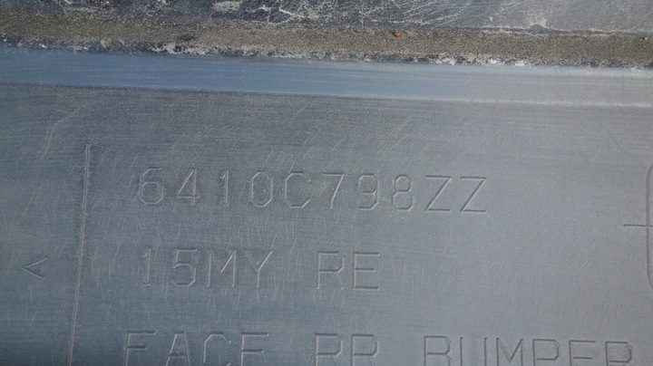 фото №13, Mitsubishi outlander iii рестайлинг бампер зад задний 6410c798zz / 5075