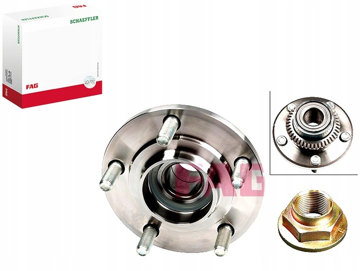 фото №1, Набір підшипник колеса з ступиця зад mitsubishi space space runner 2.0