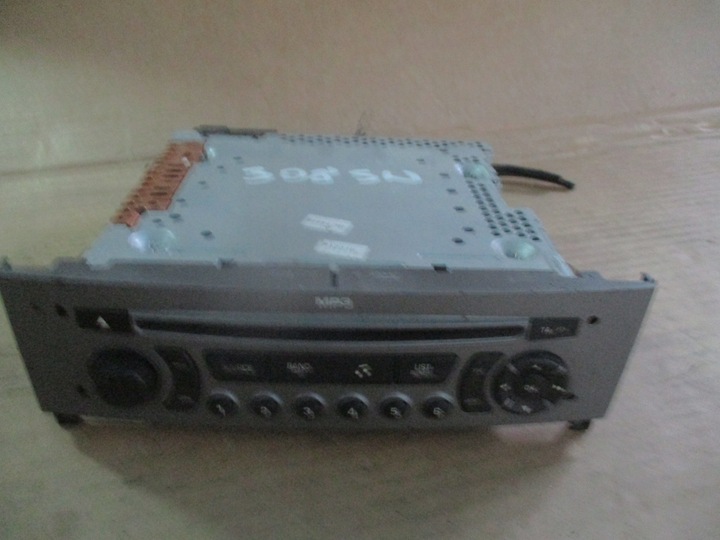 фото №1, Радио радиопроигрыватель mp3 peugeot 308 t7