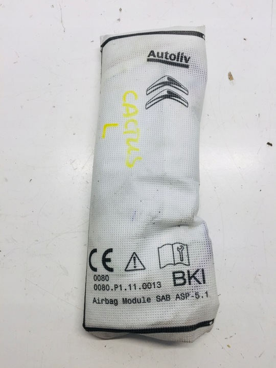 фото №1, Air bag сидіння лівий citroen c4 cactus
